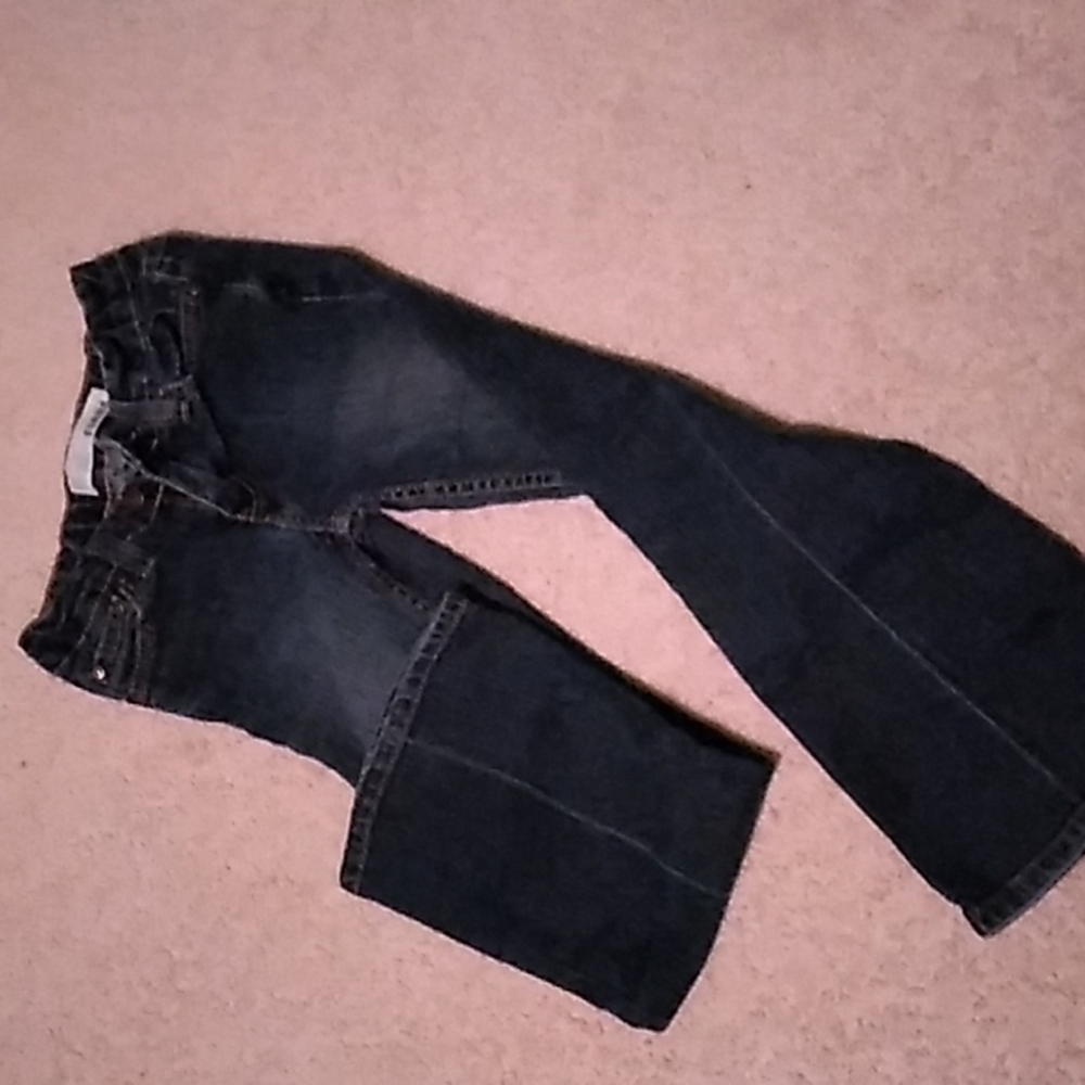 Youth girls// faded glory dark blue jeans//size 7